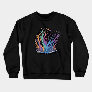 Forest Palette Crewneck Sweatshirt